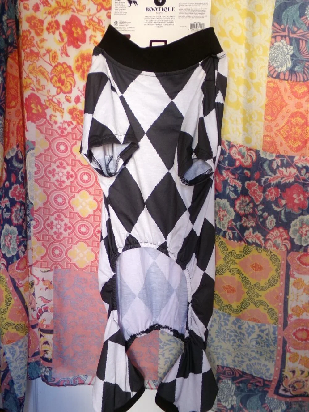 Bootique by Petco NWT Harlequin Pet PJs Sz XL